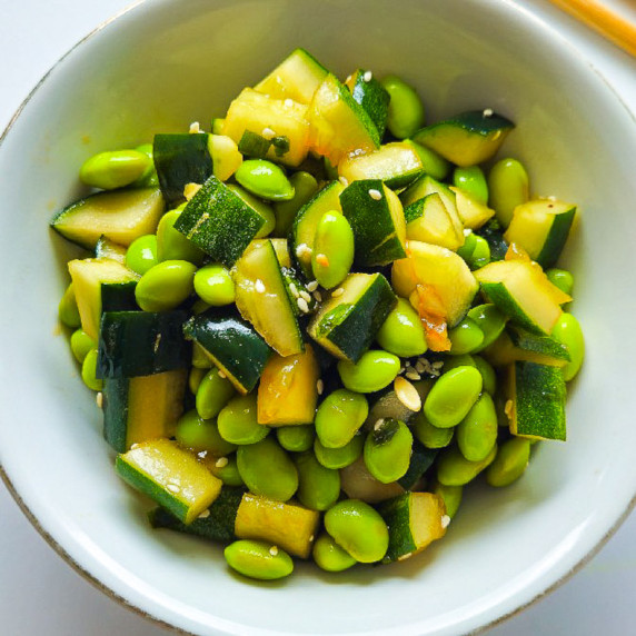 Edamame Cucumber Salad