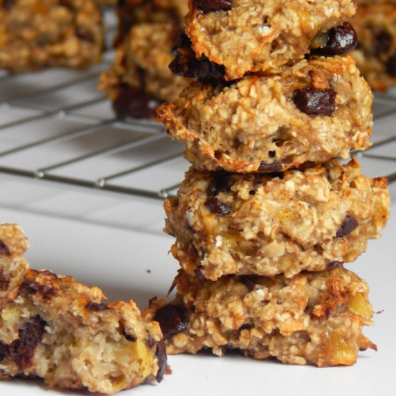 banana oat bites