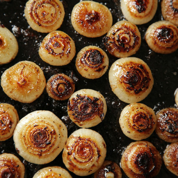 Easy Roasted Cipollini Onions