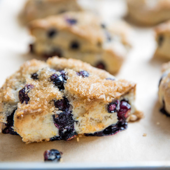 Blueberry-Lemon Scones