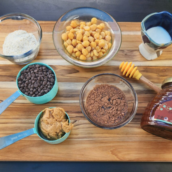 Gluten Free Chickpea Cookie Dough | Sunny Honey Miami