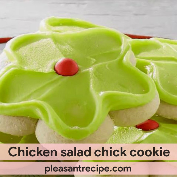 Chicken Salad Chick Cookie