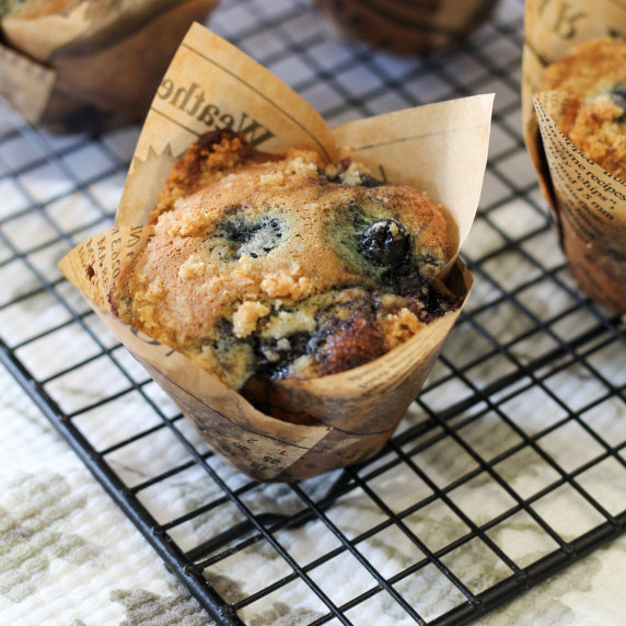 blueberry muffins