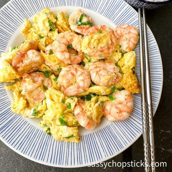 shrimp scrambled eggs
