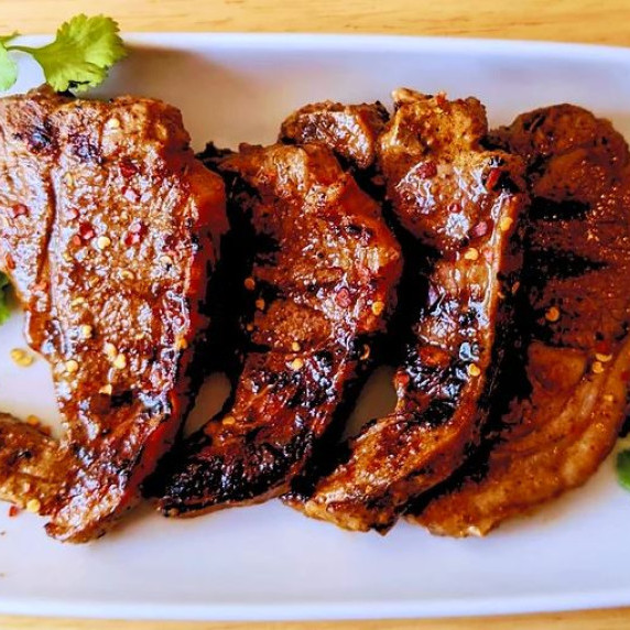 Garlick Bites | Spiced Lamb Chops