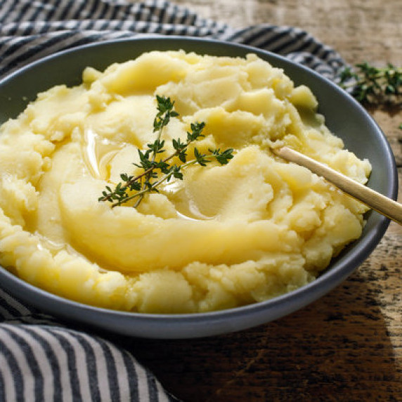 Olive Oil Mashed Potatoes