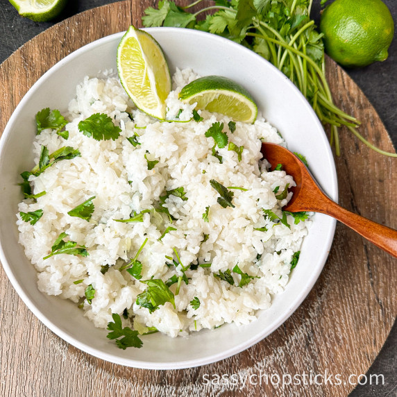 coconut lime rice