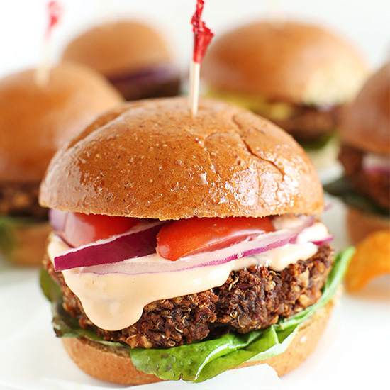 7-Ingredient Veggie Sliders