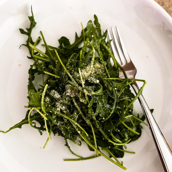 Arugula Salad with Lemon I LisaGCooks.com