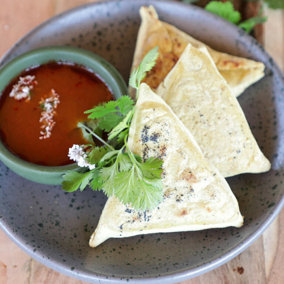 beef Birria with tetelas and consome