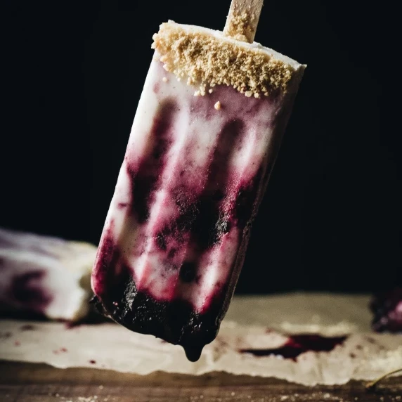 CHERRY CHEESECAKE POPSICLE