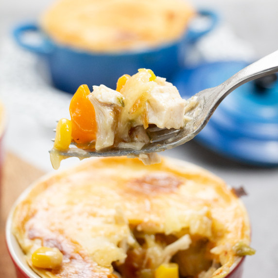 individual chicken pot pies
