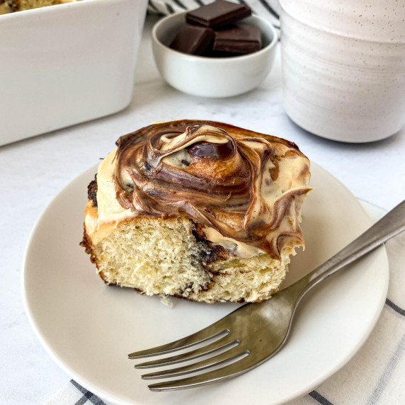 Chocolate Caramel Sweet Rolls