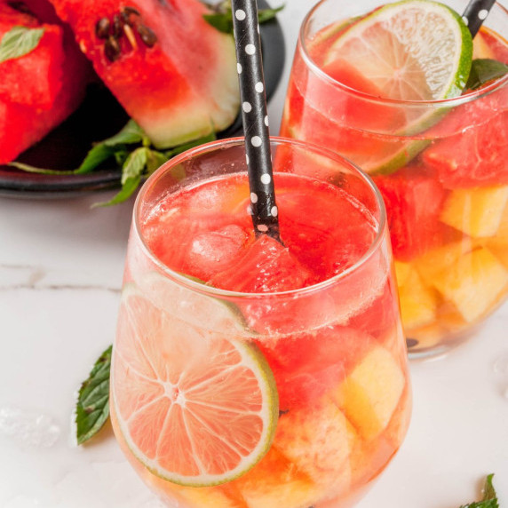 Refreshing Watermelon Sangria Mocktail Recipe