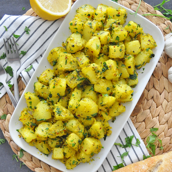 Lebanese Spicy Potatoes