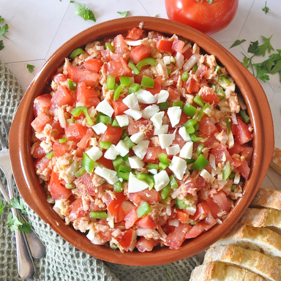 Spanish Summer Tomato Salad