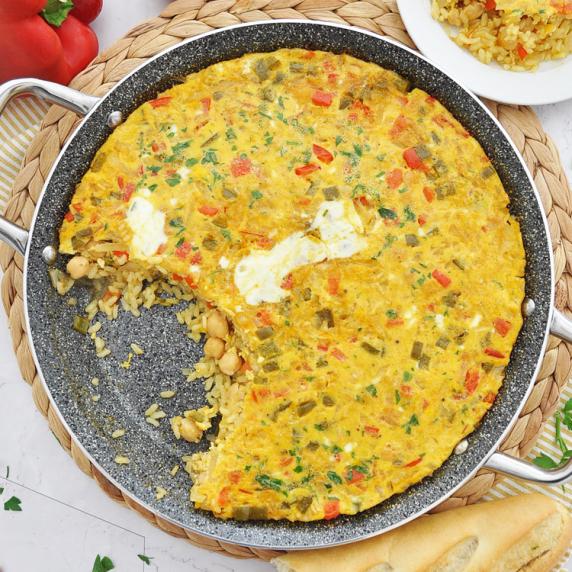 Baked Rice with Vegetables