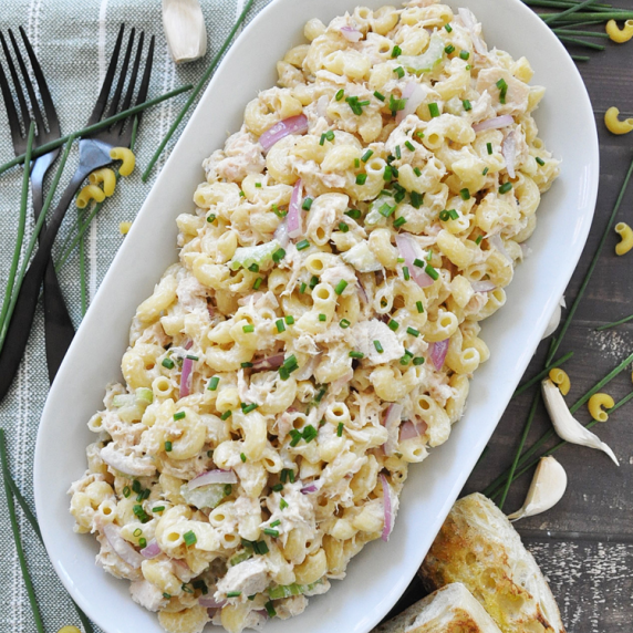 Creamy Tuna Pasta Salad