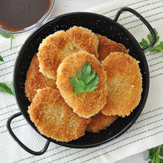 CRISPY Chickpea Nuggets