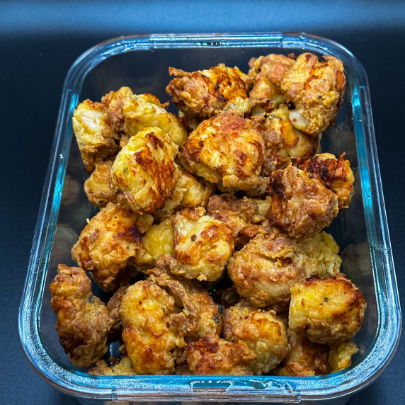 Air Fried Crispy Chicken Nuggets