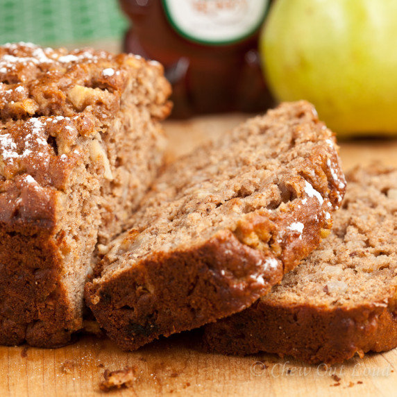pear, pear bread, quick bread, baking, breakfast, brunch
