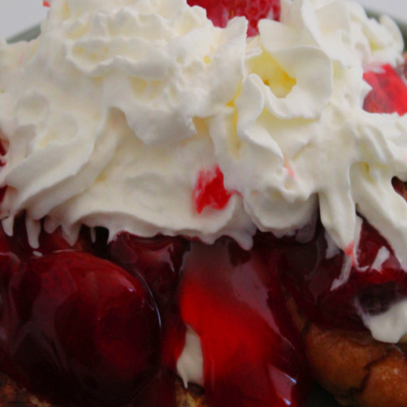 Strawberry Stuffed French Toast 