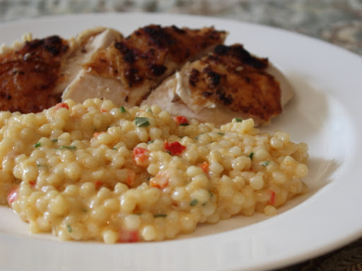 Israeli Couscous & Cheese
