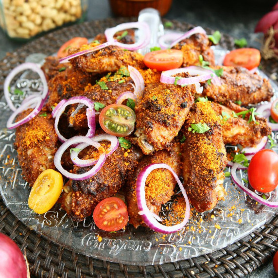 Nigerian Suya Chicken Wings