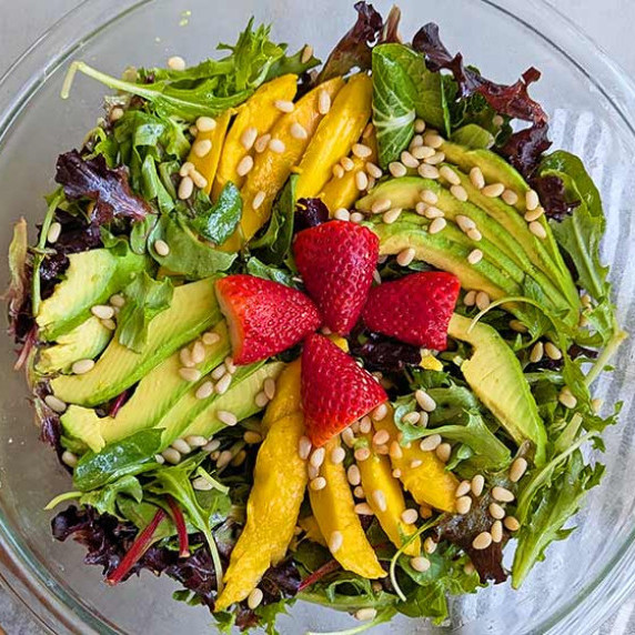 Avocado Mango Salad