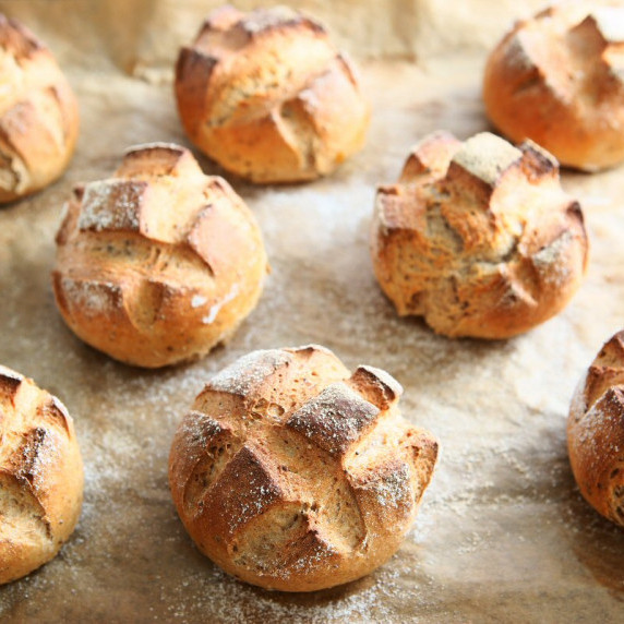 Dinkelbrötchen - Spelt Rolls