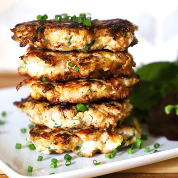 Chicken Zucchini Fritters