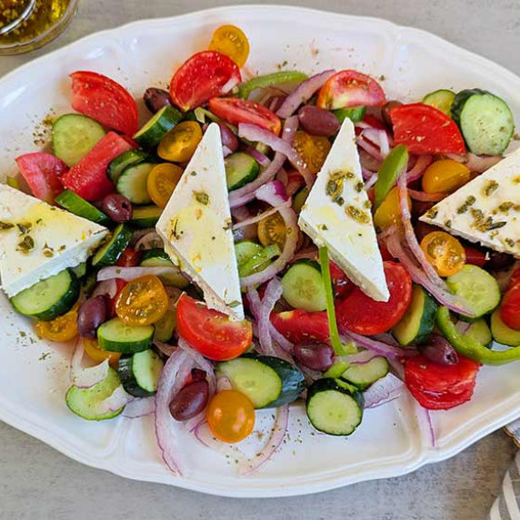 Greek Horiatiki Salad