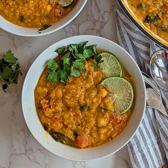Red lentil stew