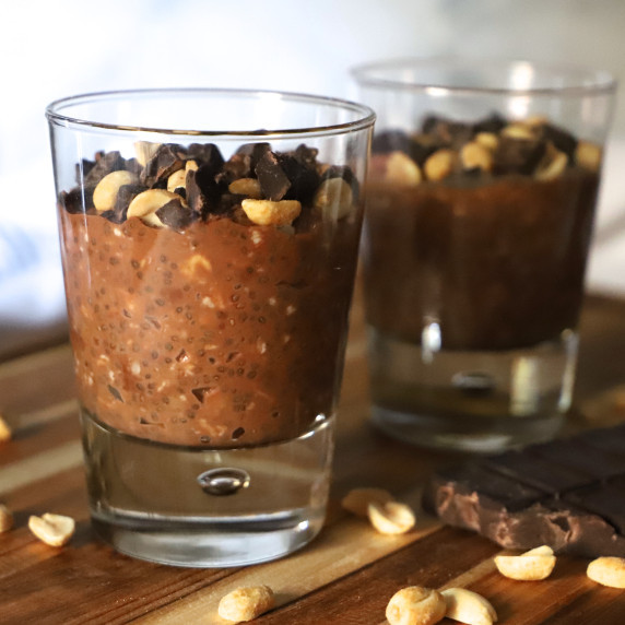 Snickers Overnight Oats