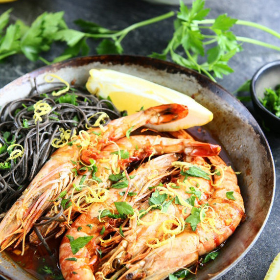 Garlic Prawns