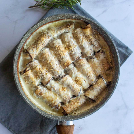 Vegan Eggplant Involtini