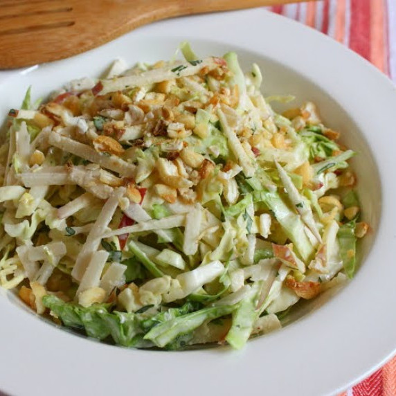 Apple Jicama Coleslaw