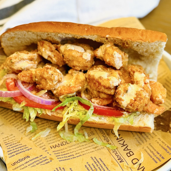 Classic Shrimp Po’ boys with Remoulade