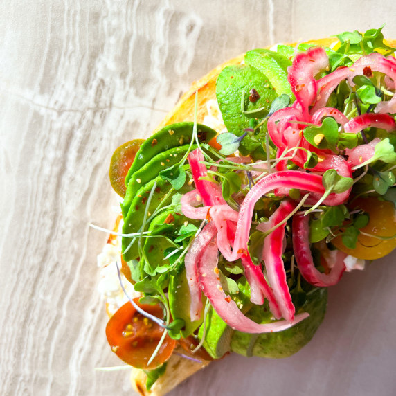  Avocado Cottage Cheese Toast