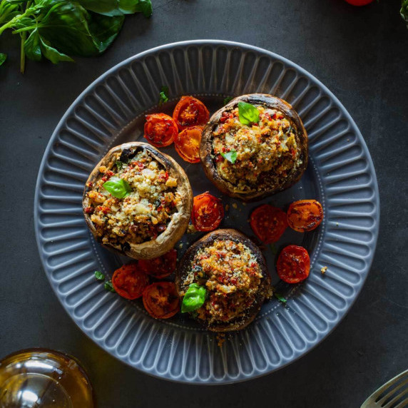 Stuffed Portobello Mushroom
