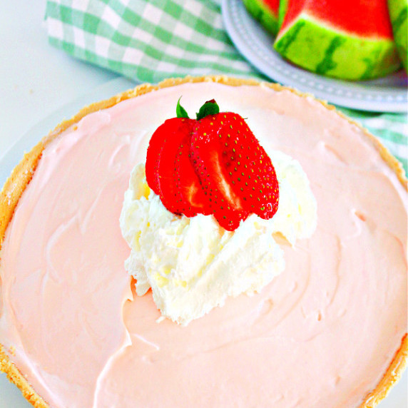 Watermelon Kool-Aid Pie 