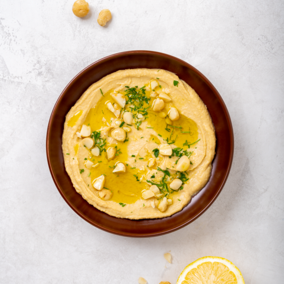 macadamia nut hummus