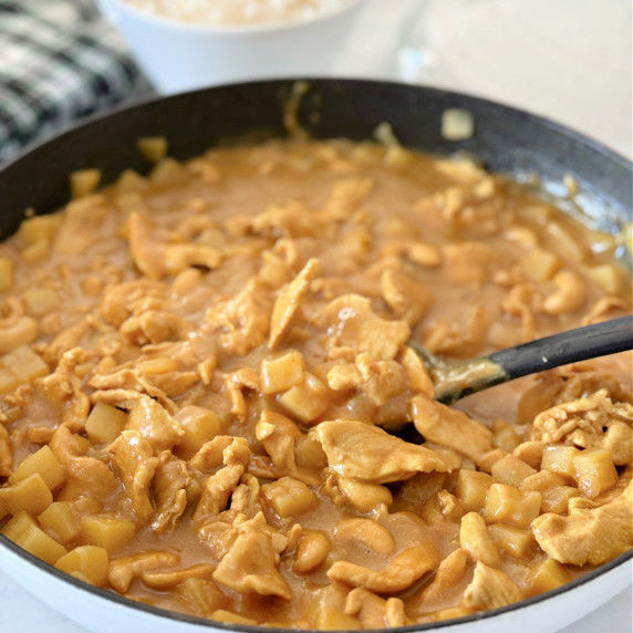 Skillet of Massaman Curry