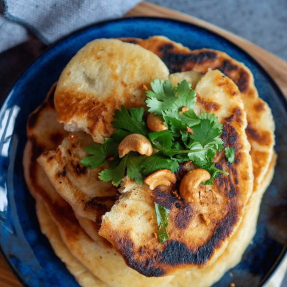 vegan naan bread