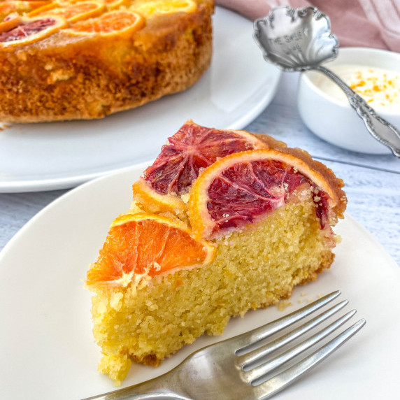 orange upside down cake
