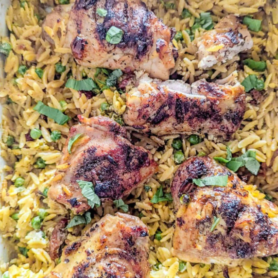 Orzo Chicken Bake