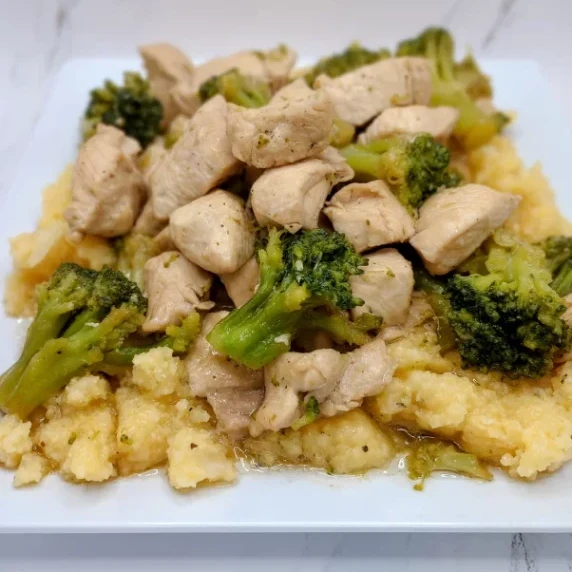 Polenta and Chicken