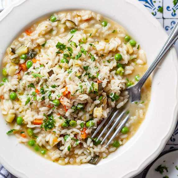 Vegan Risotto Primavera