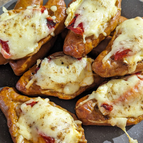 Sausage Boat Poppers