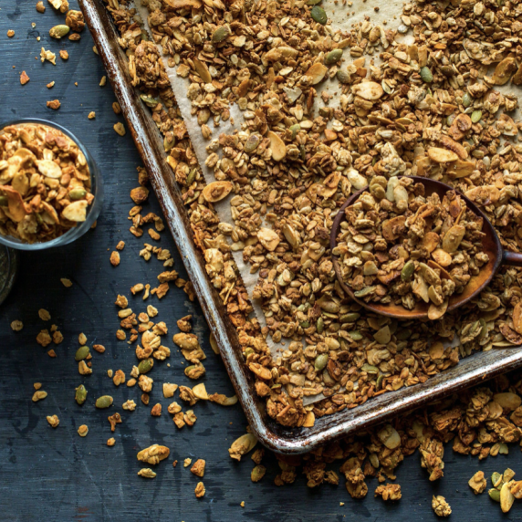 Coconut Almond Cluster Granola
